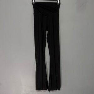 Offline by Aerie Black High-Waisted Flare Leggings